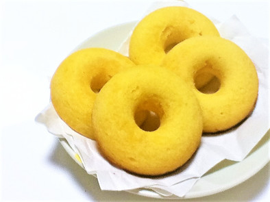 焼きドーナツ　レモンバターケーキ風の写真