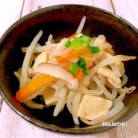 高野豆腐と野菜煮 (^-^)♪