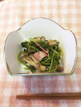 簡単!子供も大好き!豆苗マヨ炒め