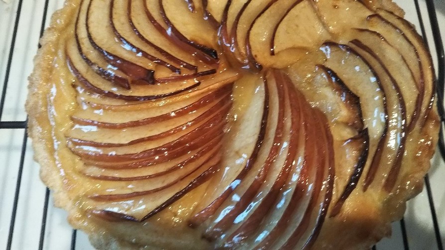 グルテンフリーのアップルタルトのレシピ