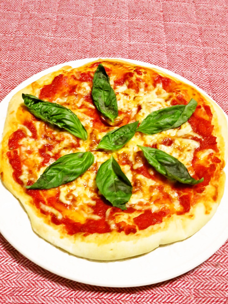 ☺簡単♪シンプルなピザ・マルゲリータ☺の画像