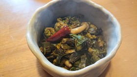 ふきのとうとしめじの佃煮♪
