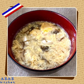 【回復食にも◎】豆腐ともずくのスープ