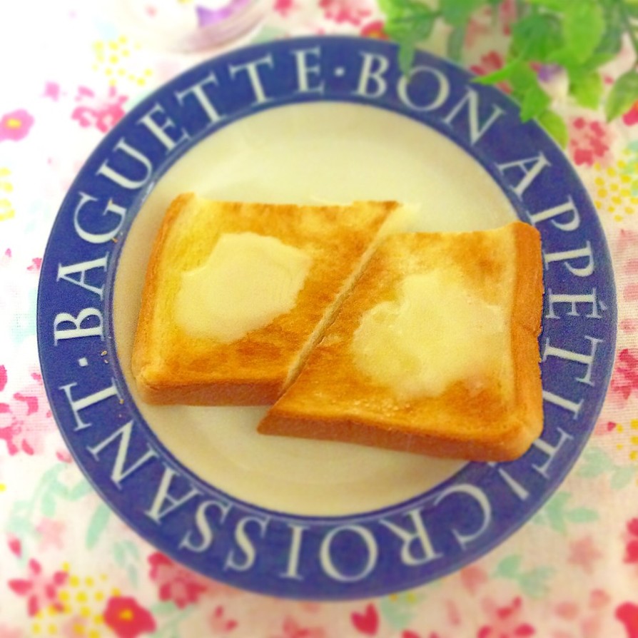レモン 練乳トーストの画像