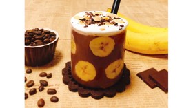 バナナカフェモカスムージー˚✧₊⁎