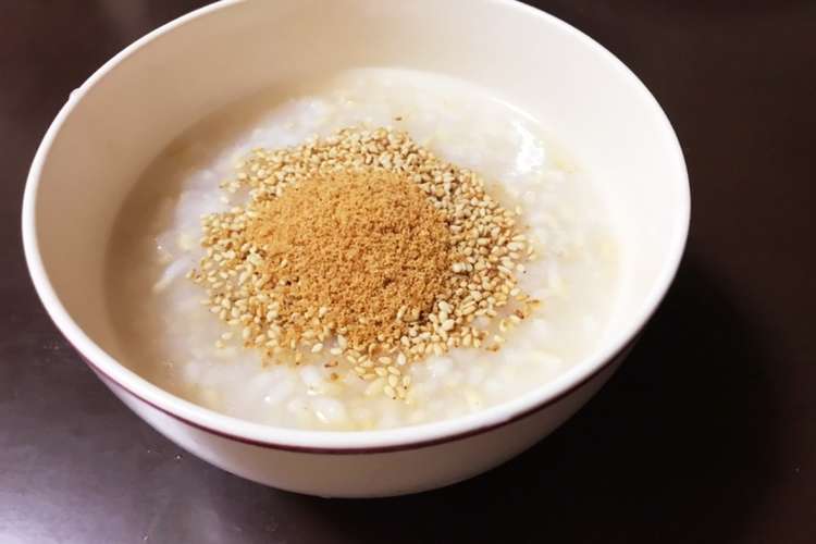 簡単 韓国風お粥 レシピ 作り方 By もぎゅもぎゅ クックパッド 簡単おいしいみんなのレシピが361万品