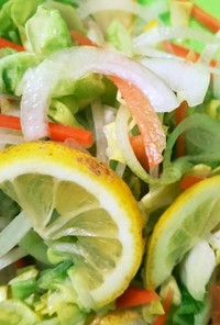 塩レモン ノンオイル野菜サラダ