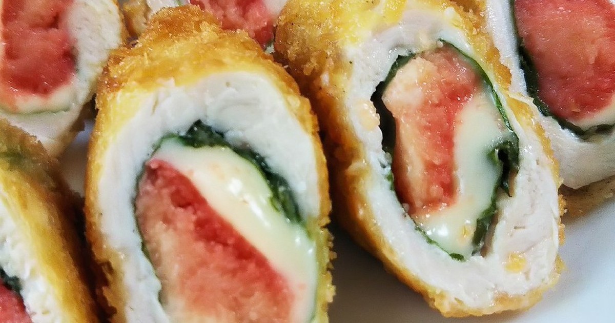 ささみのたらこチーズサンドフライ レシピ 作り方 By 今井ななこ クックパッド 簡単おいしいみんなのレシピが360万品