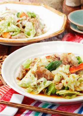 黄金 肉野菜炒め