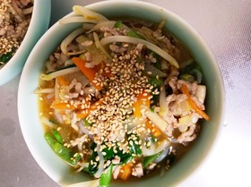 しらたきと野菜の麻婆春雨風ピリ辛炒め