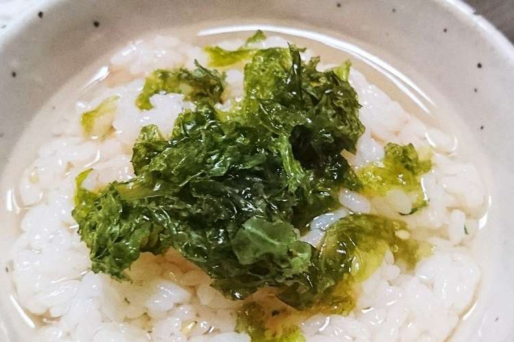 鮭フレークとワカメのお茶漬け レシピ 作り方 By Michi 630 クックパッド 簡単おいしいみんなのレシピが366万品