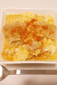 高野豆腐の親子丼風