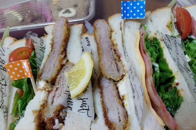 お花見サンドイッチ レシピ 作り方 By たまご焼き好き クックパッド 簡単おいしいみんなのレシピが362万品