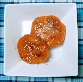 チーズ入りかぼちゃだんご☆