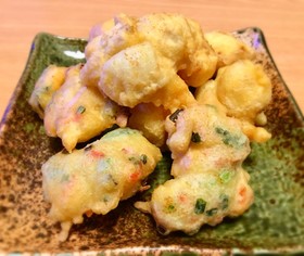 衣はふわっと沖縄風*白身魚の天ぷら
