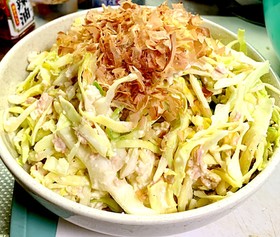 キャベツとツナとお豆腐のサラダ2♪