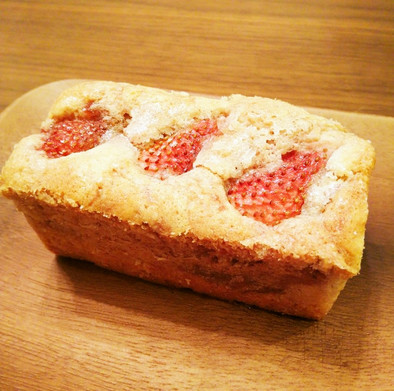 ☆手作り苺ジャムのパウンドケーキ☆の写真