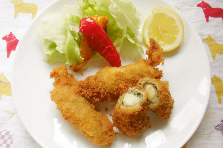 青じそ チーズのロールかつ レシピ 作り方 By 花時計咲いた クックパッド 簡単おいしいみんなのレシピが360万品