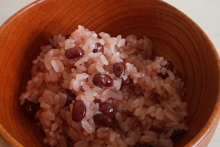 令和のお祝いに 圧力鍋でモチモチお赤飯 レシピ 作り方 By きんとき山 クックパッド