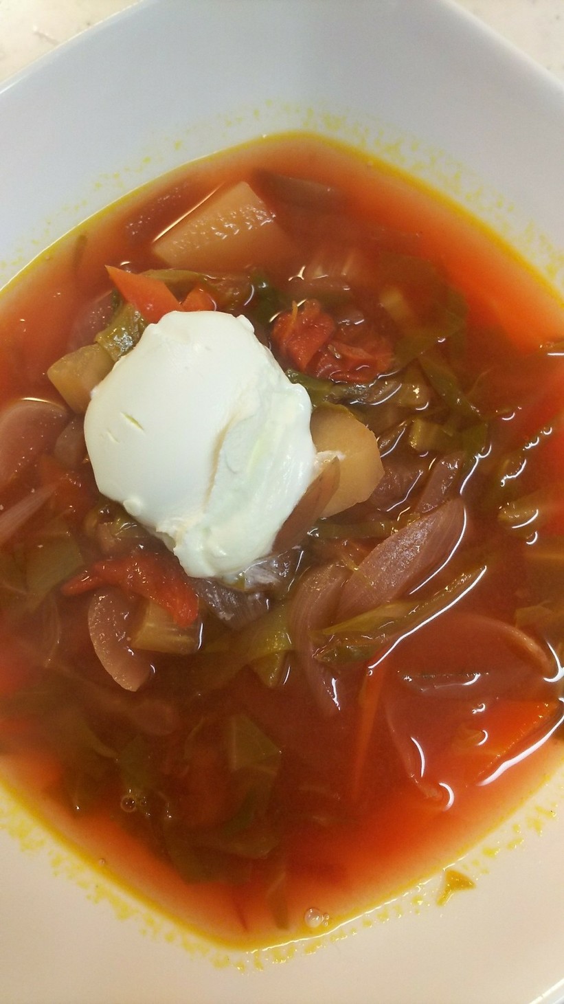 世界3大スープ☆鉄分豊富なボルシチの画像