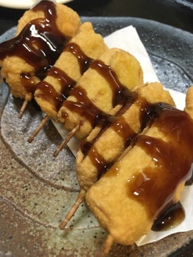駄菓子屋のアメリカンドックだそうな
