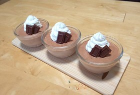 簡単 チョコレートムース
