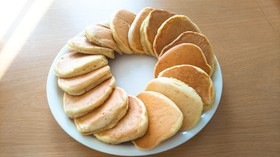 【卵なし】バナナパンケーキ