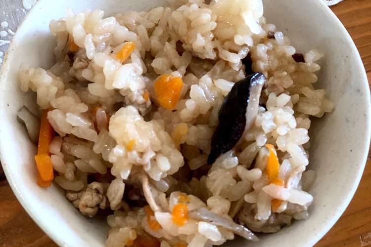 絶品 豚肉とごぼうの炊き込みご飯 レシピ 作り方 By リック102 クックパッド 簡単おいしいみんなのレシピが361万品