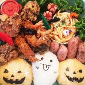 秋の親子遠足に!ハロウィン弁当