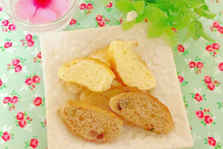 さくさく レンジで食パンラスク レシピ 作り方 By Hikarin クックパッド