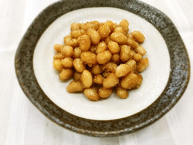 簡単!釜蒸しだいずの甘辛炒め