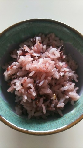 美肌☆黒米のもちもちご飯