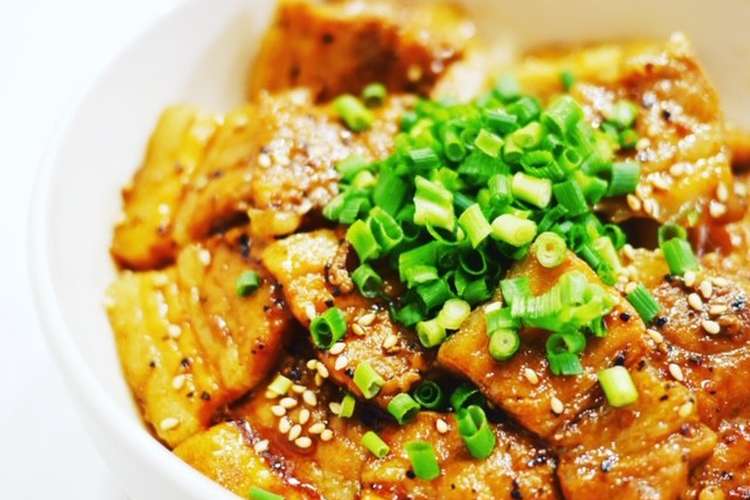 話題入り 十勝帯広風 豚丼 彡 レシピ 作り方 By Ryu１さん クックパッド 簡単おいしいみんなのレシピが352万品