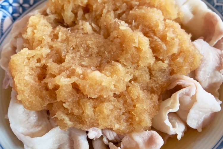 おろしでサッパリ 豚しゃぶおろしポン酢 レシピ 作り方 By だのん 彡 クックパッド 簡単おいしいみんなのレシピが359万品