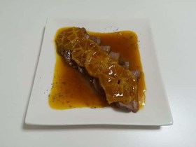 鴨(マグレ)のオレンジソース
