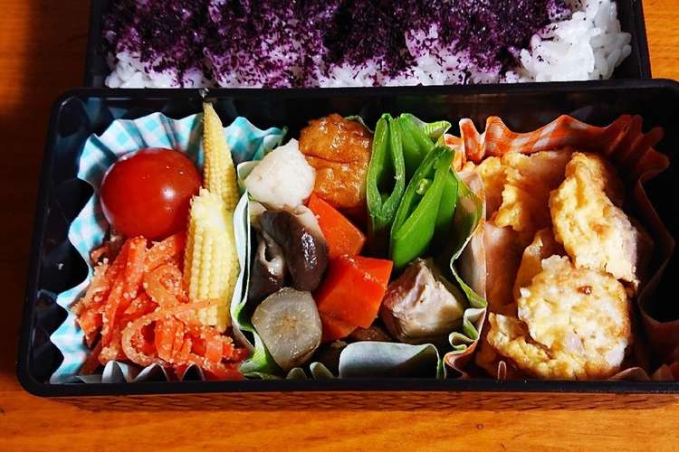 旬の野菜を使ったお弁当です レシピ 作り方 By クックgn272g クックパッド 簡単おいしいみんなのレシピが360万品