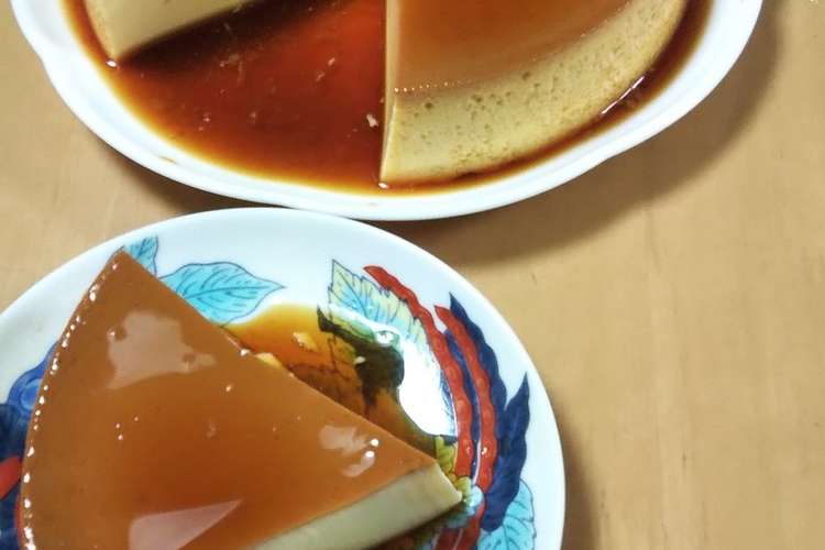 ケーキ型で大きなプリン レシピ 作り方 By うめ222 クックパッド 簡単おいしいみんなのレシピが350万品
