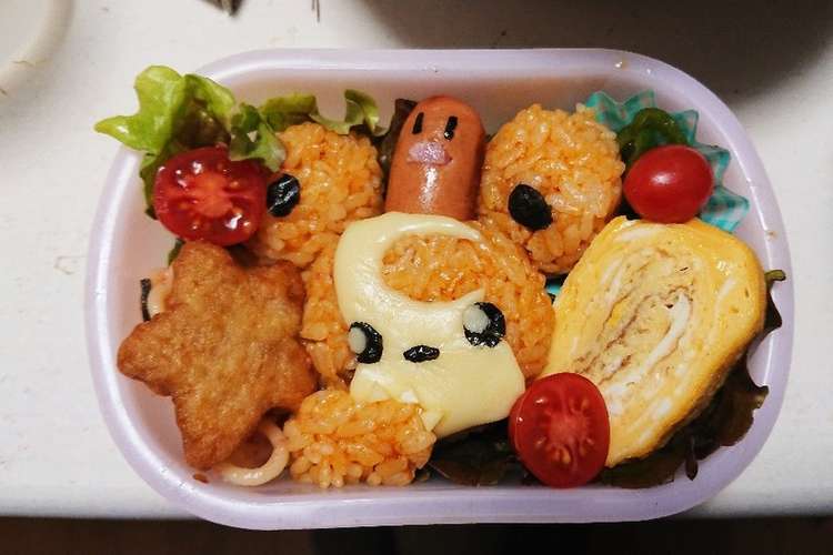 ポケモンキャラ弁 ヒメグマ レシピ 作り方 By Cwhb クックパッド 簡単おいしいみんなのレシピが361万品