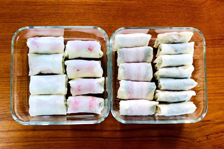 作り置き ３種の春巻き レシピ 作り方 By ニジノママ クックパッド 簡単おいしいみんなのレシピが361万品