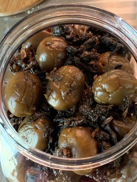 梅酒の梅で作る梅干し(カリカリ梅)