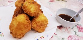 ささみと大葉のロールカツ~梅肉ソース~