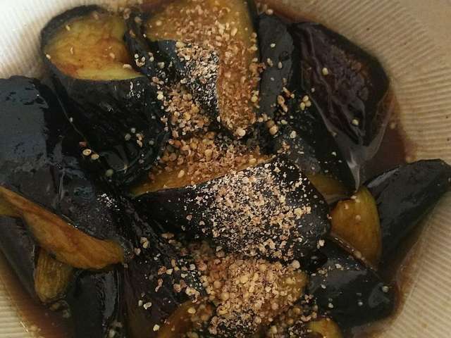 揚げ なす めんつゆ