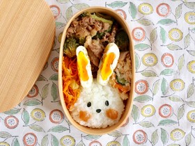 イースターにも☆カワイイうさぎのお弁当