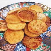 長芋のこんがりバター醤油焼きの写真