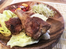 ラム肉のフライステーキ