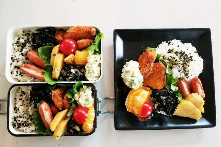 大学生 私のお弁当 娘のランチプレート2 レシピ 作り方 By Jmtr315 クックパッド 簡単おいしいみんなのレシピが353万品