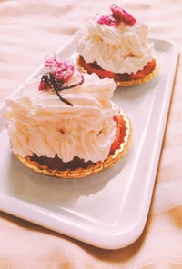 簡単☆桜のイチゴケーキ☆