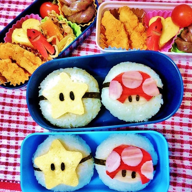 キャラ弁 スター きのこ マリオ レシピ 作り方 By ともきの クックパッド 簡単おいしいみんなのレシピが358万品