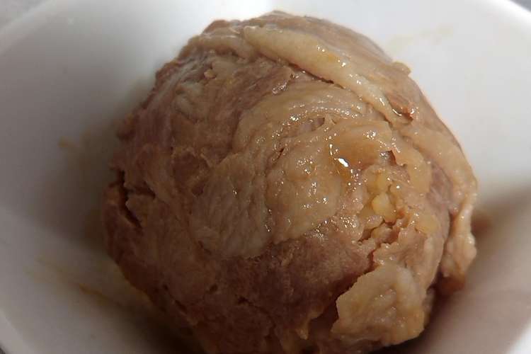 簡単 豚こまで肉巻きおにぎり レシピ 作り方 By おしゅし丸 クックパッド
