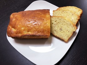 ホットケーキミックスでバナナケーキ♡